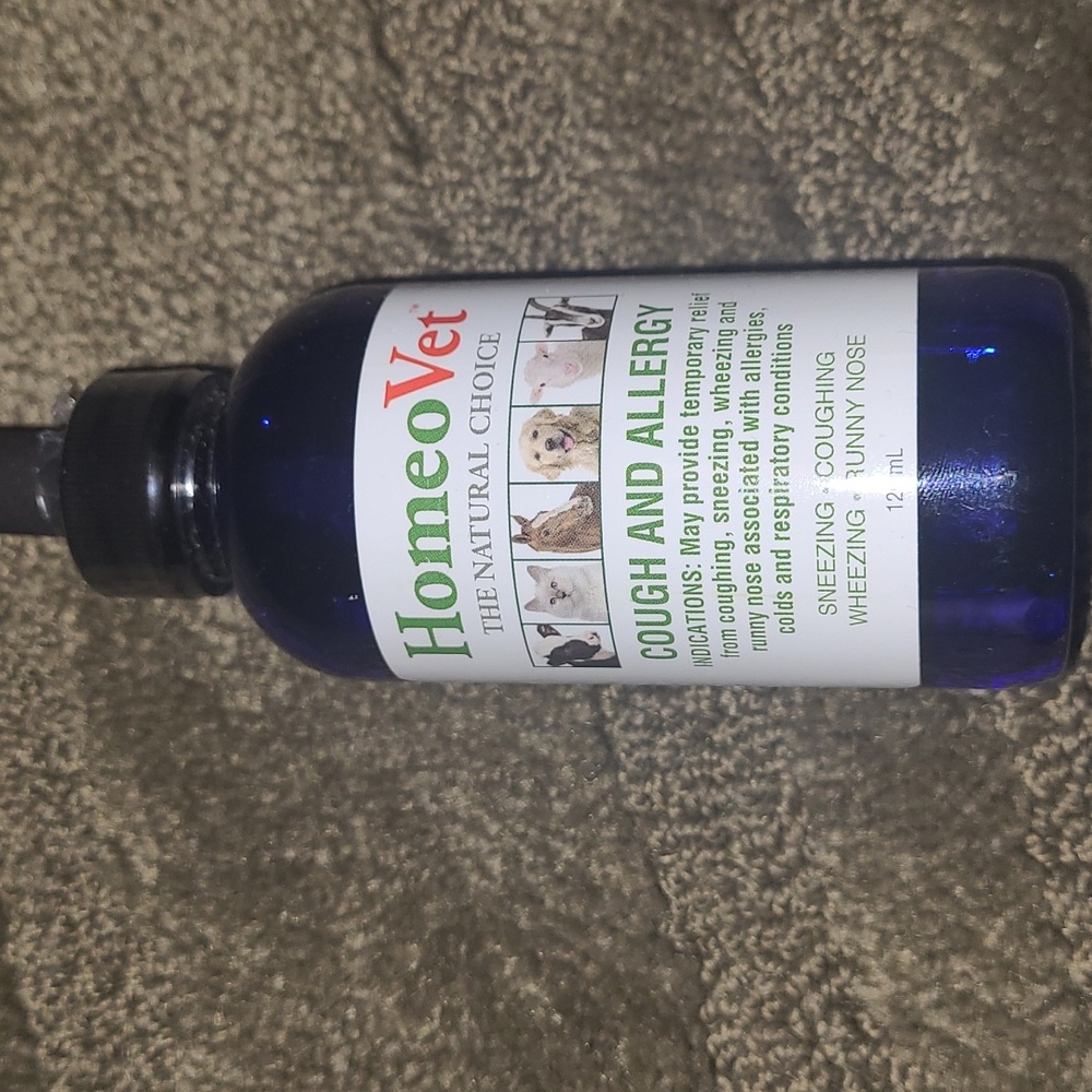🆕️HomeoVet Cough and Allergy Drops for Animals 🐕 🐈 🐎 🐄 🐑 🐐